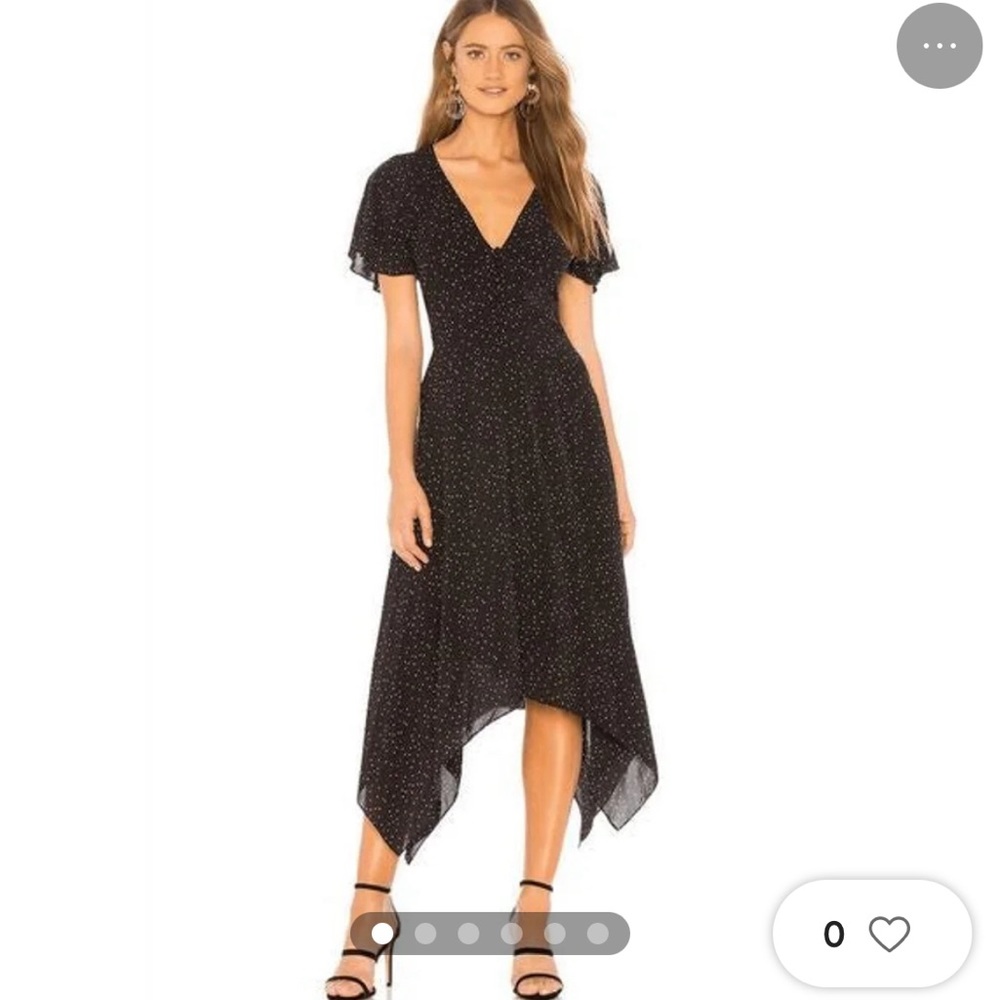 Joie Women's Tamyra Heart Print Dress size 8
